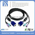 PS / 2 KVM VGA MALE TO MALE CABLE POUR MOUSE &amp; KYEBOARD